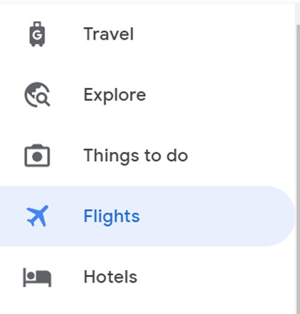 google flights screen 4a