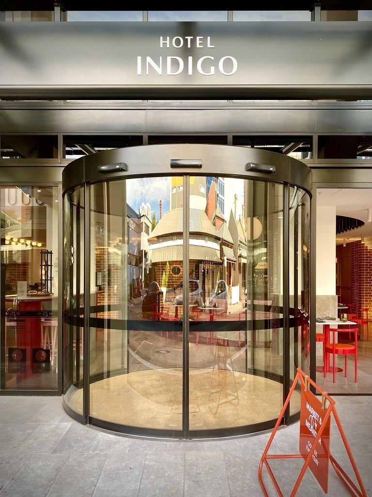Hotel Indigo Central Markets Adelaide entrance