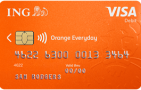 ing orange card
