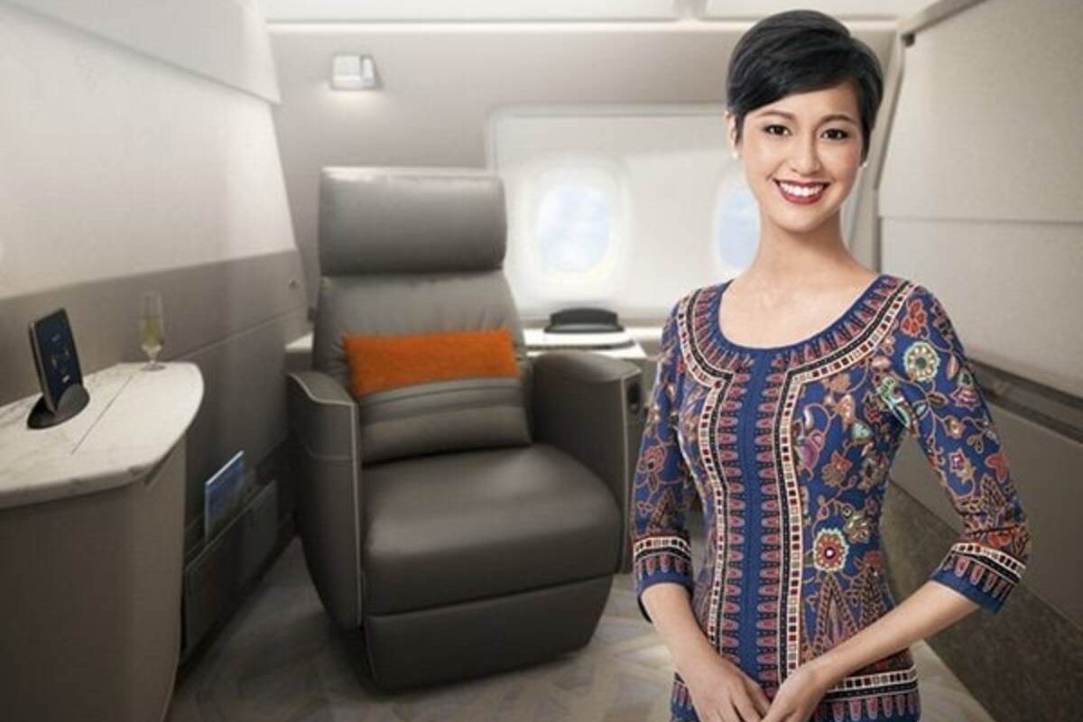 Singapore Airlines First Class new suites